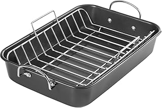 KITESSENSU Heavy-Duty Nonstick Roaster