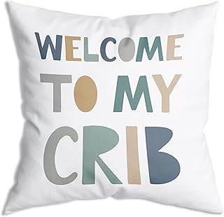 Boys Nursery Throw Pillow Cover