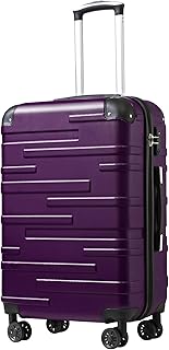 Coolife Carry-on Hardside Spinner Suitcase