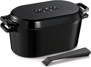 KooK Enameled Cast Iron Dutch Oven