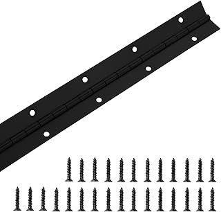 Heavy-Duty Black Stainless Steel Hinge