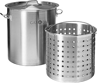 GasOne 53qt Stainless Steel Stockpot