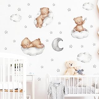 Baby Bear Night Sky Decals