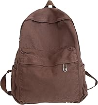 Boho Canvas School Backpack