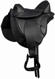 Classic Quality New Bareback Synthetic English Treeless Horse Saddle Tack Size 14" inches - 18" inches Seat Available DK-2234