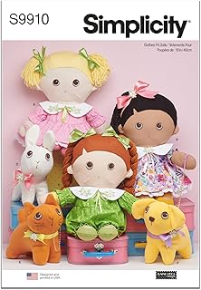 18'' Plush Doll Sewing Pattern