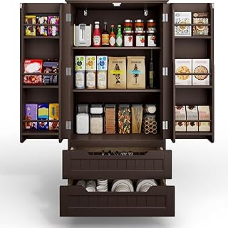Gizoon Freestanding Pantry Cabinet