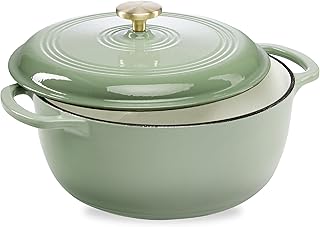 7.5 Qt Enamel Cast-Iron Dutch Oven