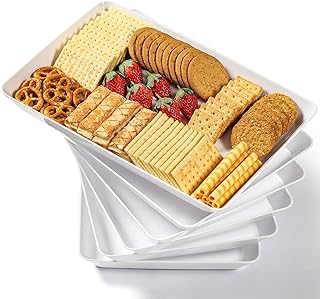 Large White Serving Tray Pack