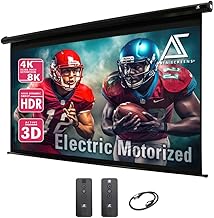 Akia Motorized 125-inch Projector Screen