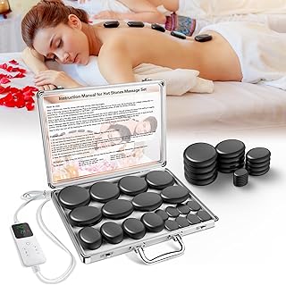 AICNLY Adjustable Hot Massage Stones