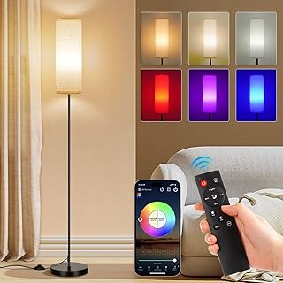 FRIDEKO Dimmable Corner Floor Lamp