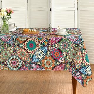 Boho Vintage Rectangular Tablecloth