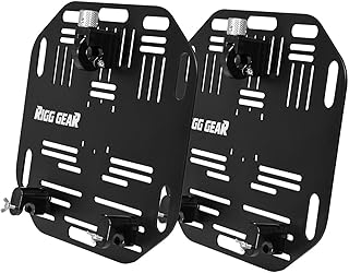 Nelson Rigg Quick Release Saddlebag Plates - ROUND BAR