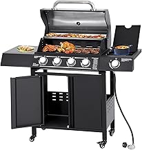 4-Burner Propane BBQ Grill