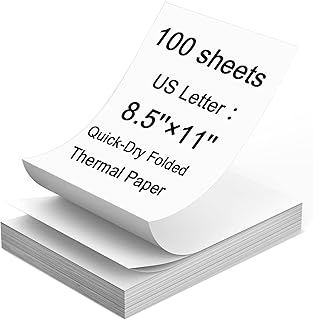 Thermal Printer Paper 8.5x11