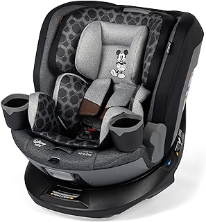 Disney Baby Turn and Go 360 Rotating All-in-One Convertible Car Seat, Vintage Mickey Mouse
