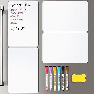 Magnetic Fridge Whiteboard Set