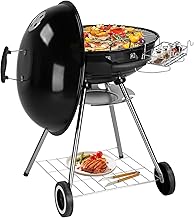 Portable 22-Inch Charcoal Grill