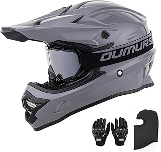 ATV Dirt Bike Helmet Set