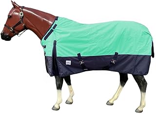 1200 Denier Heavyweight Waterproof Turnout Blanket w/Adjustable Neck - 300 gram Fill