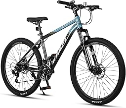 AVASTA Earth 26 27.5 inch Mountain Bike with 21-Speed?Aluminum Frame, Dual Disc Brake, Comfortable Saddle,Multiple Colors