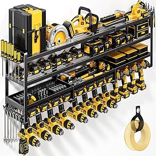 Heavy-Duty Power Tool Wall Organizer