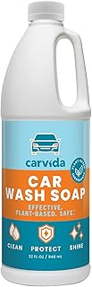 Car Wash Soap, Moderate-Foam Concentrated Professional Automotive Cleaning Soap, Plant-based, 32oz