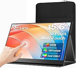 EVICIV 15.6 Touchscreen Portable Monitor