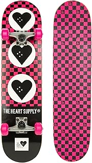 Heart Supply Team Checkerboard Skateboard