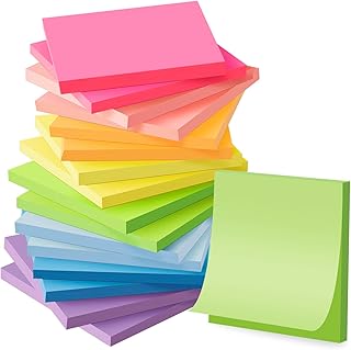 Recyclable Bright Colored Sticky Notes