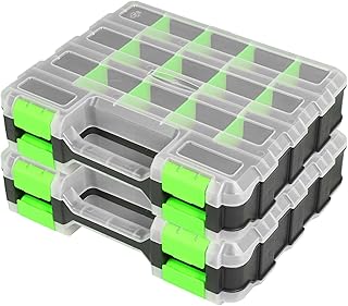 34-Compartment Double-Side Tool Box
