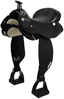 Abetta Adjustable Panels Trail Saddle 17 Black