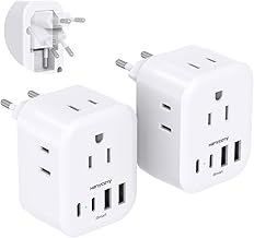 HANYCONY European Travel Plug Adapter