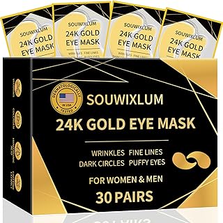 24K Gold Under Eye Patches