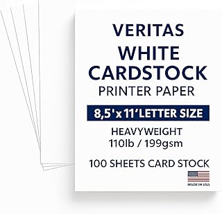 Veritas Heavyweight White Cardstock