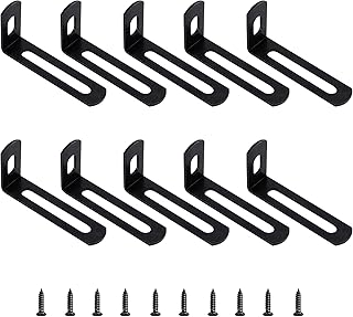 Heavy-Duty Adjustable Right Angle Brackets