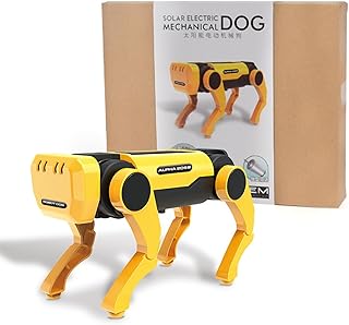 Robot Dog Toys - Solar Robot Toys for Kids,Science Educational Toys Science Kits Robotics Kit,DIY Learning Educational Robot Kit Birthday Gift for Kids Boys Girls