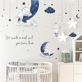 Dreamy Elephant Nursery Wall Sticker