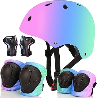 Gradient Adjustable Kids Skate Helmet