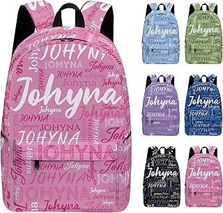 Onzhvex Personalized Name Backpack