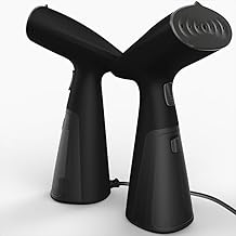 Travel Garment Steamer, Handheld Steamer for Clothes, Fast Heat-Up in 30 Seconds, 1000W Portable Steamer with 120ml Water Tank, Removes Wrinkles from Clothes, Garments, and Fabrics