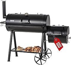 GREEN PARTY Offset Smoker Grill