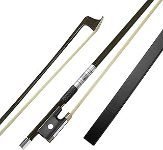 Carbon Fiber Violin Bow 4/4 Master Violin bow Natural Horse Hair for Porfessional Player pretty bow with a beautiful gift box