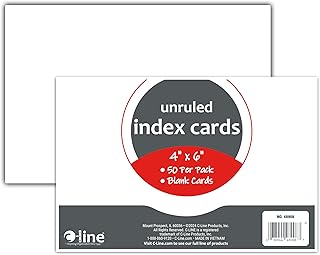 C-Line Unruled Index Cards