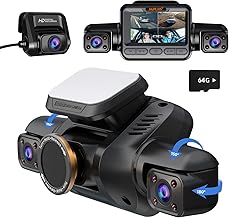 4K Car Dash Cam 4-Channel
