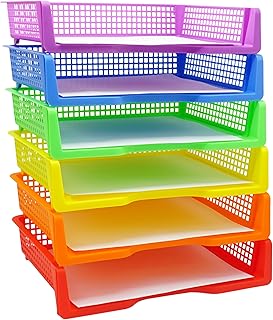 4E's Colorful Classroom Trays