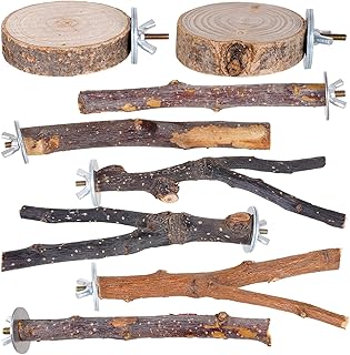 Libiline 8 Pieces Bird Perch