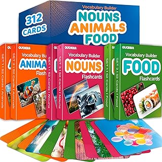 QUOKKA Noun Flash Cards Set