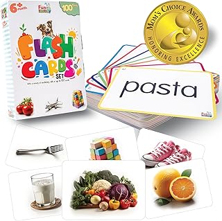 Real-Image Toddler Learning Flashcards